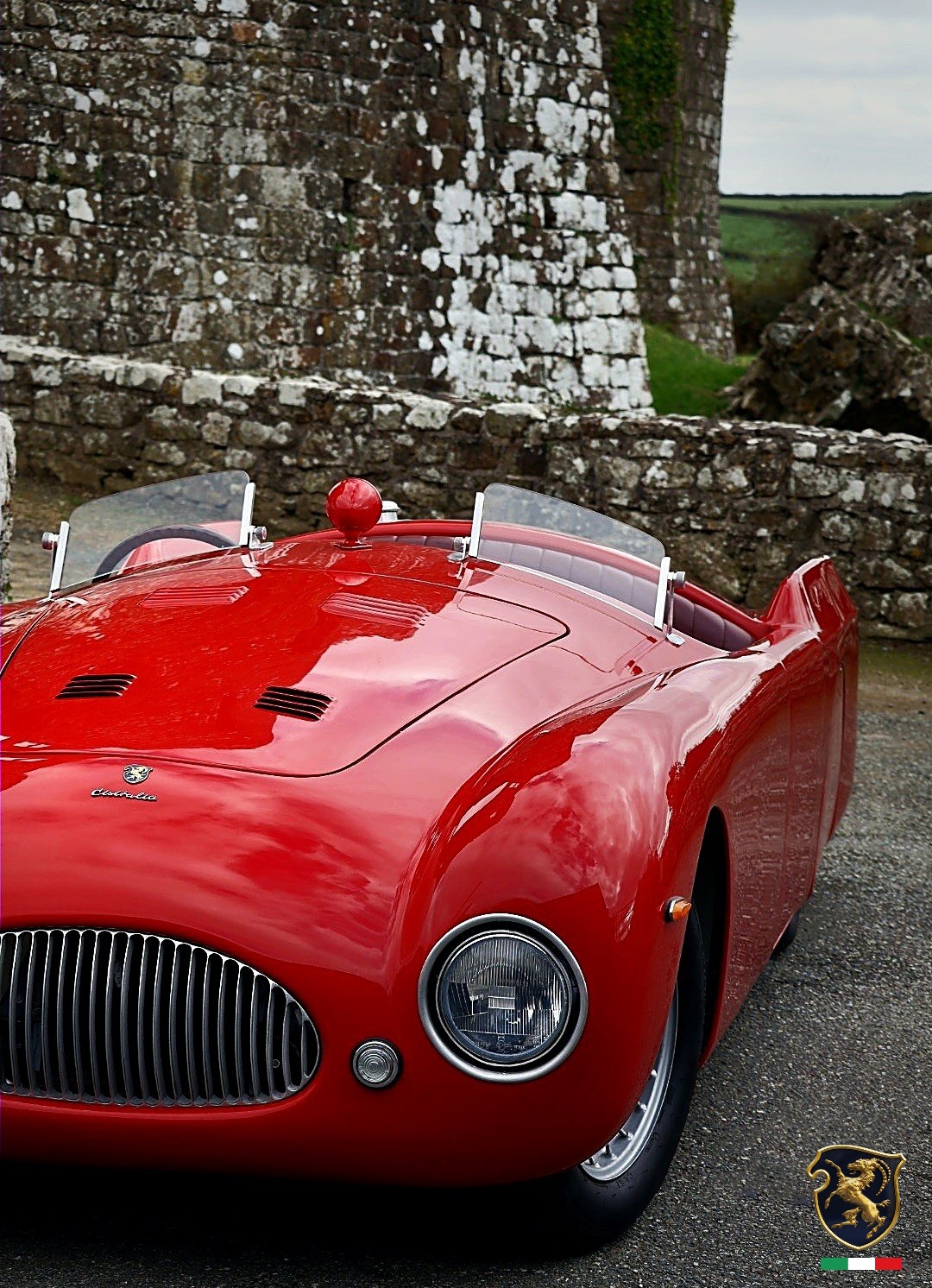 Cisitalia 202 SMM Spyder Front View