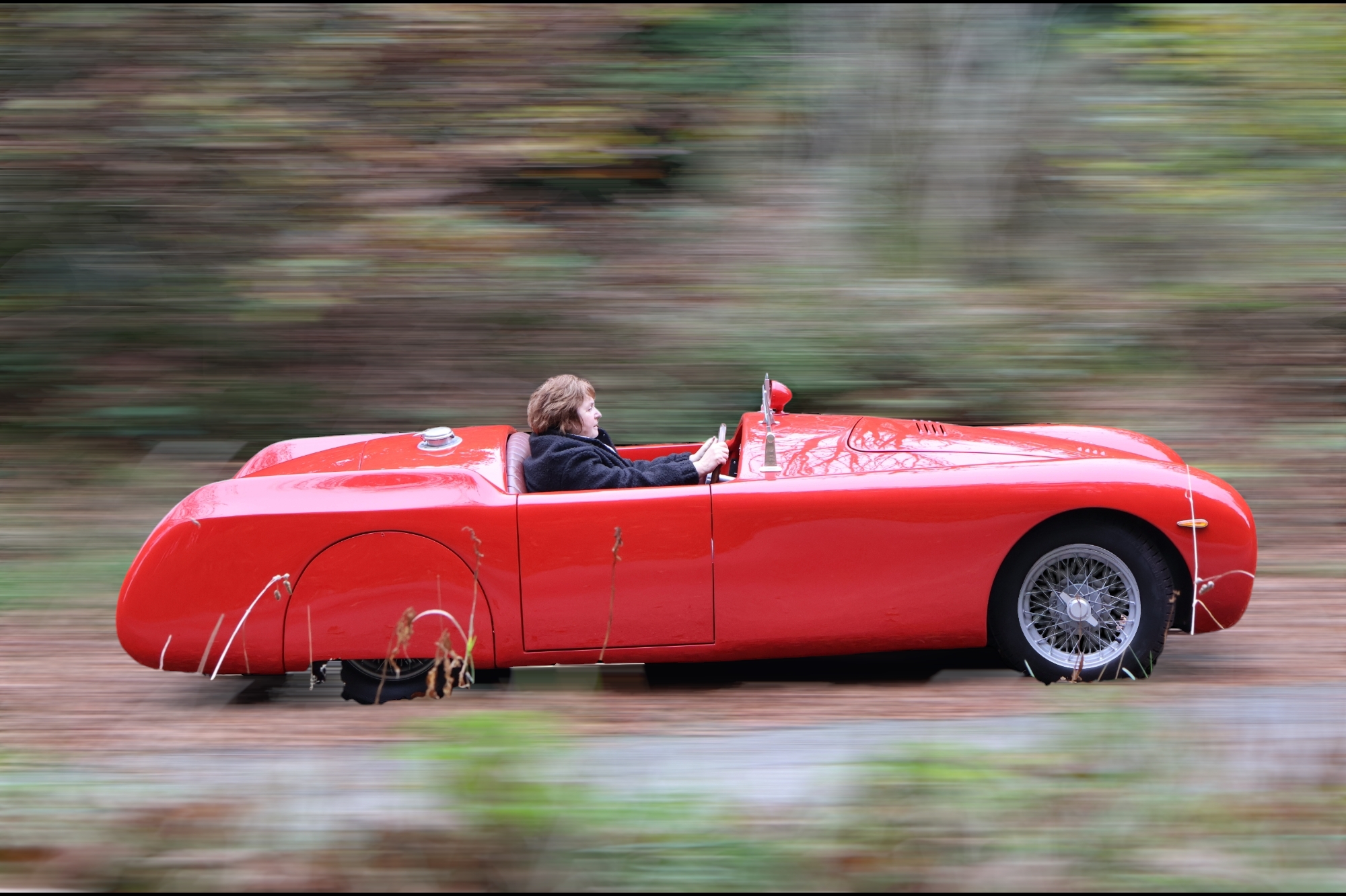 Cisitalia 202 SMM Spyder in Motion