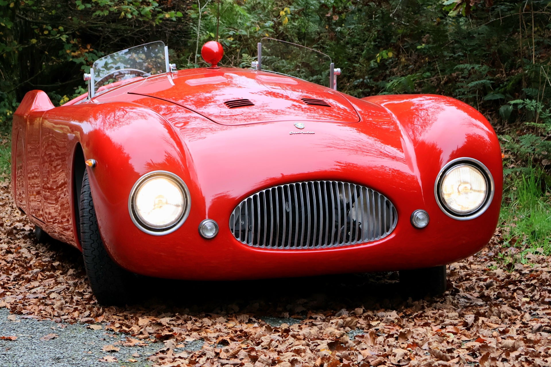 Cisitalia 202 SMM Spyder Front View