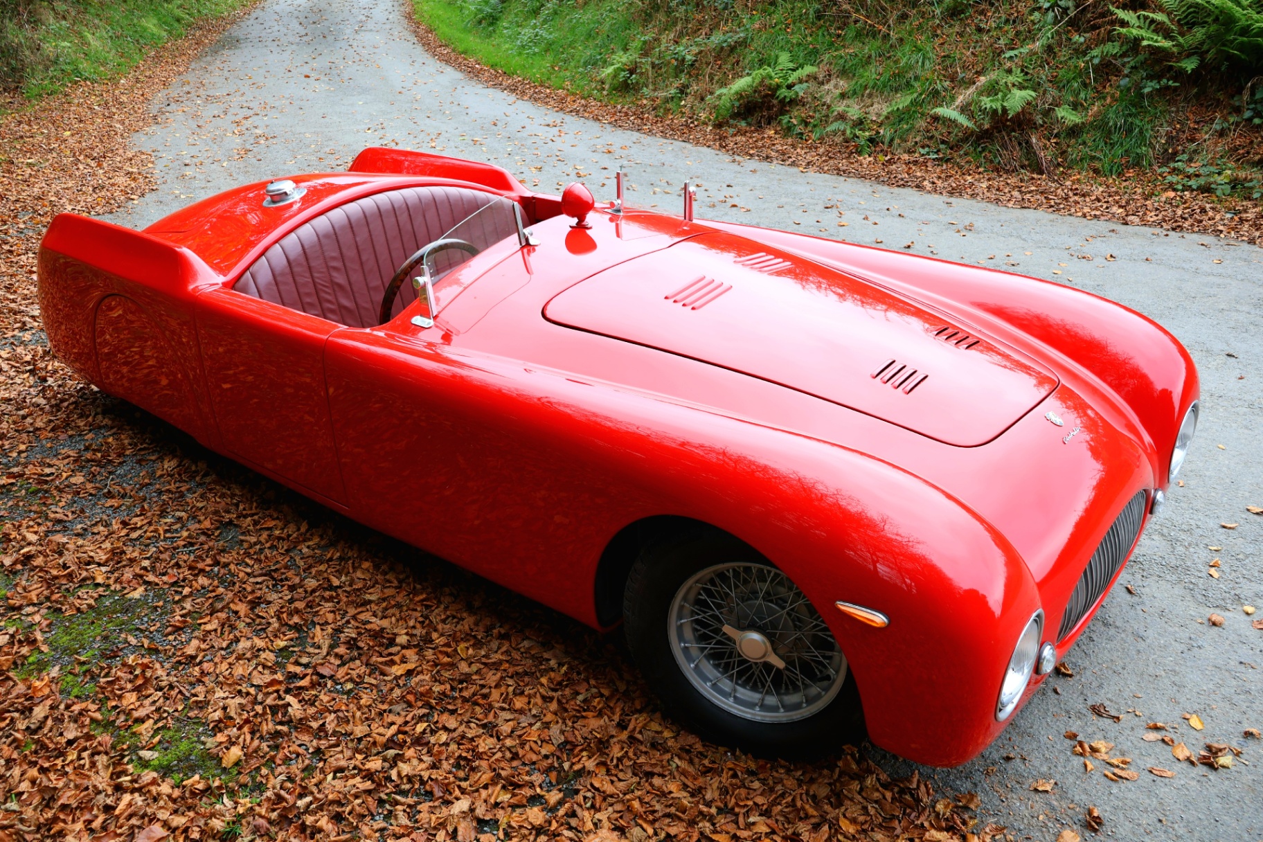 Cisitalia 202 SMM Spyder Rear View